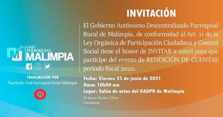 INVITACION RC MALIMPIA